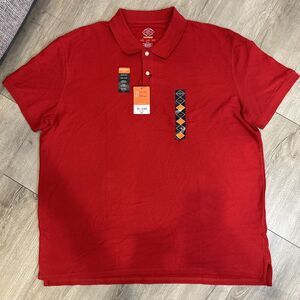 St John's Bay Polo Men's Performance Polo Shirt‎ Short Sleeve Collared XXL